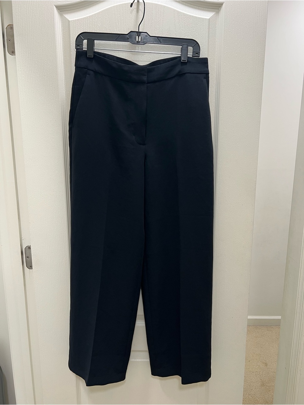 Wilfred Aritzia Black Wide-Leg Trousers